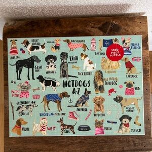 Hotdogs A-Z 1000 Piece Jigsaw Puzzle